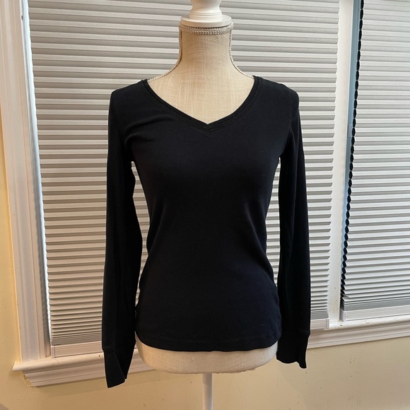 SO Tops - Black Long Sleeve Shirt